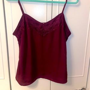 Maroon cami